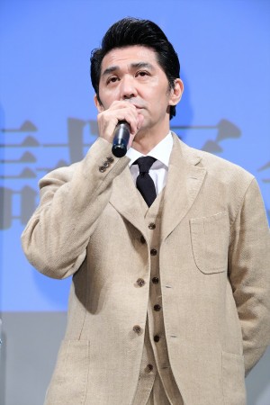 村上淳、映画『島守の塔』完成披露試写会に登場