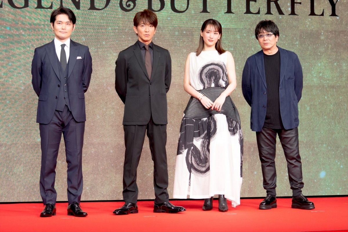 木村拓哉、綾瀬はるかと夫婦役　東映70周年記念映画で織田信長演じる