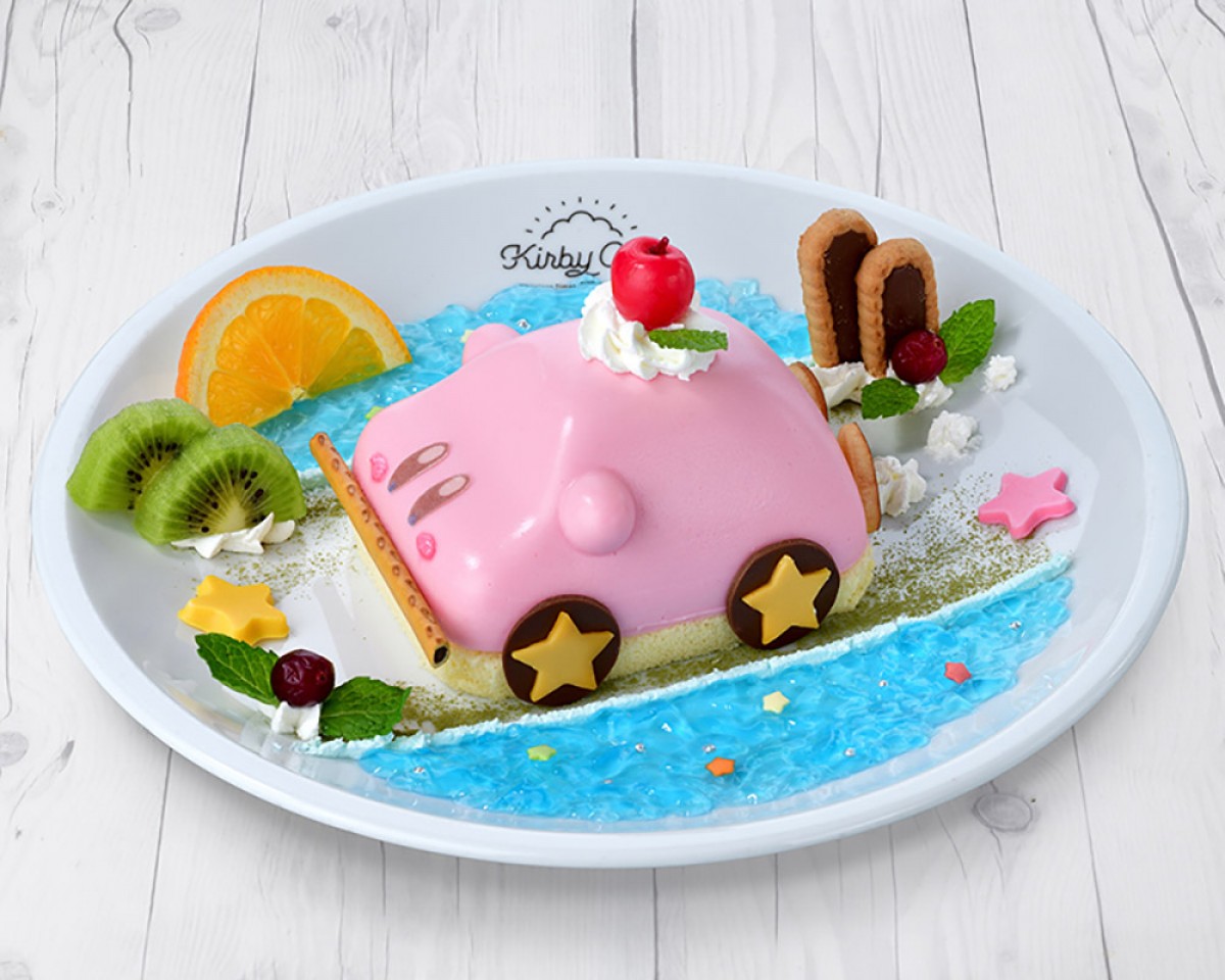 「カービィカフェ」桃がテーマの夏メニュー登場へ！　ケーキやパフェなど全7種類