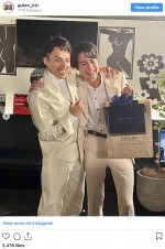 （左から）満島真之介、間宮祥太朗　※『グータンヌーボ2』公式インスタグラム