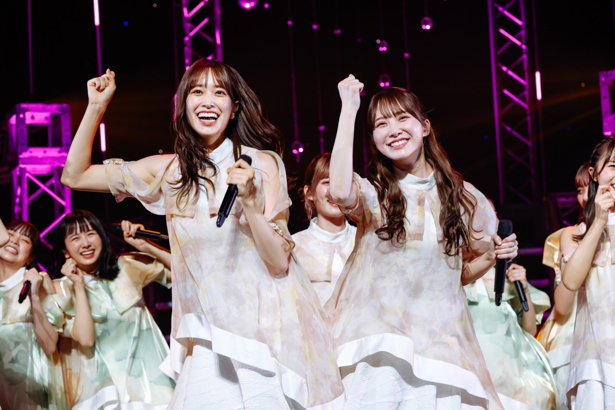 日向坂46・小坂菜緒、卒業の渡邉美穂に感謝「美穂はずっと私を離さないでいてくれた」