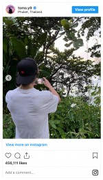 数年ぶりにまとまった休暇をとったという山下智久　※「山下智久」インスタグラム