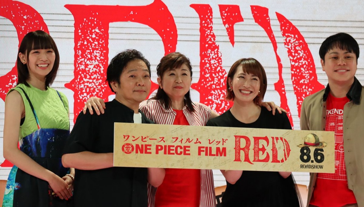 “ルフィ”田中真弓、名塚佳織＆Adoのウタ役を絶賛！　「おだっちにメールした」