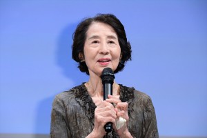 香川京子、映画『島守の塔』完成披露試写会に登場