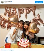【写真】田中律子、“顔出し”24歳長女と2ショットに「美人親子」「姉妹みたい」