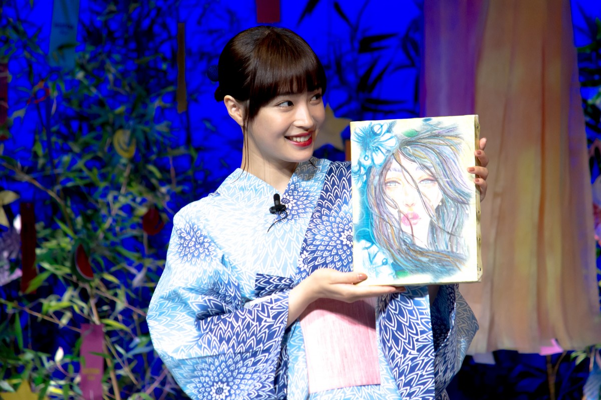 広瀬すず、伊原六花から絵のプレゼント　完成度の高さに驚き「すごくない!?」