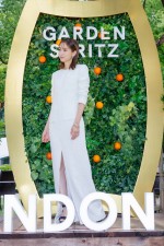桐谷美玲、「CHANDON SECRET GARDEN MIDPARK LOUNGE」オープニングセレモニーに登場