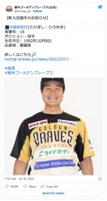 ティモンディ高岸、プロ野球選手に！ “豪華すぎるチームメイト”も話題