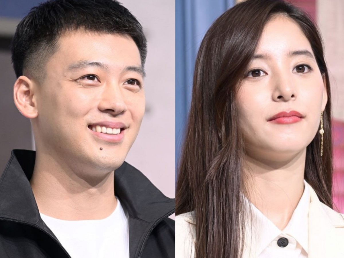 (左から)竹内涼真、新木優子