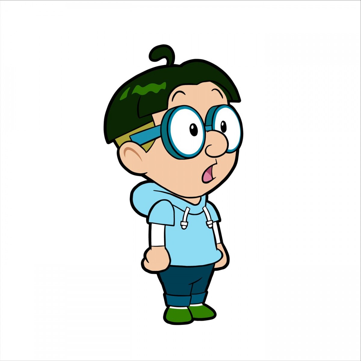 長州力がかわいいアニメに！　ショート作品『がんばれ！長州くん』、8月より『スッキリ』で放送