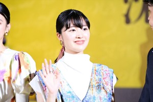 川床明日香、映画『沈黙のパレード』ジャパンプレミアイベント＆完成披露試写会舞台あいさつに登場