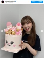 18歳の誕生日を迎えたNiziU・ミイヒ　※「NiziU」公式インスタグラム