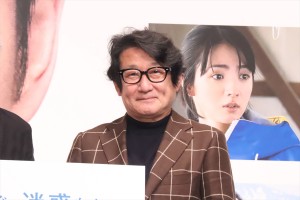 水田伸生監督、映画『アイ・アム まきもと』完成報告会に登場