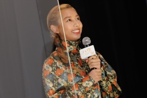 長澤樹、映画『ハウ』公開記念舞台あいさつに登場