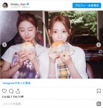 夏を満喫するLE SSERAFIM　※「宮脇咲良」インスタグラム