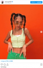 みちょぱ、可愛すぎるポップなツインテール姿※「みちょぱ（池田美優）」インスタグラム