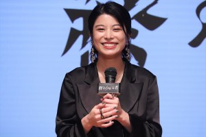 さとうほなみ、縦型ドラマ『終わらせる者』完成報告イベントに登場