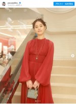 「ハウス オブ ディオール ギンザ」を訪れた新木優子　※「新木優子」インスタグラム