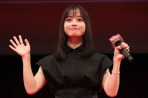 橋本環奈、映画『カラダ探し』ジャパンプレミアイベントに登場