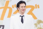 映画『バッドガイズ』特別試写会＆吹き替えキャスト登壇イベントに登場した尾上松也