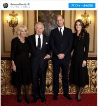 英王室“新ファブ4”、チャールズ国王夫妻とウィリアム皇太子夫妻の4ショットを公開