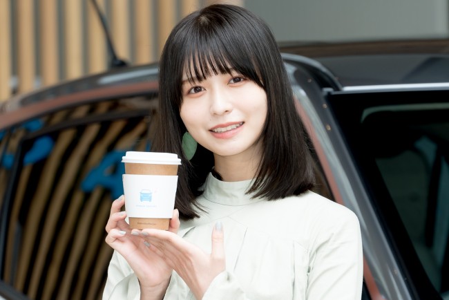 「SAKURA COFFEEE」オープン記念イベントに登壇した長濱ねる