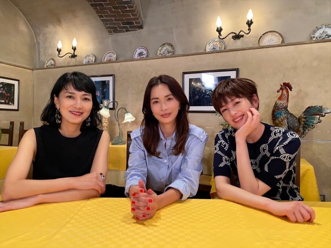 『グータンヌーボ2スペシャル』に出演する(左から)板谷由夏、長谷川京子、吉瀬美智子