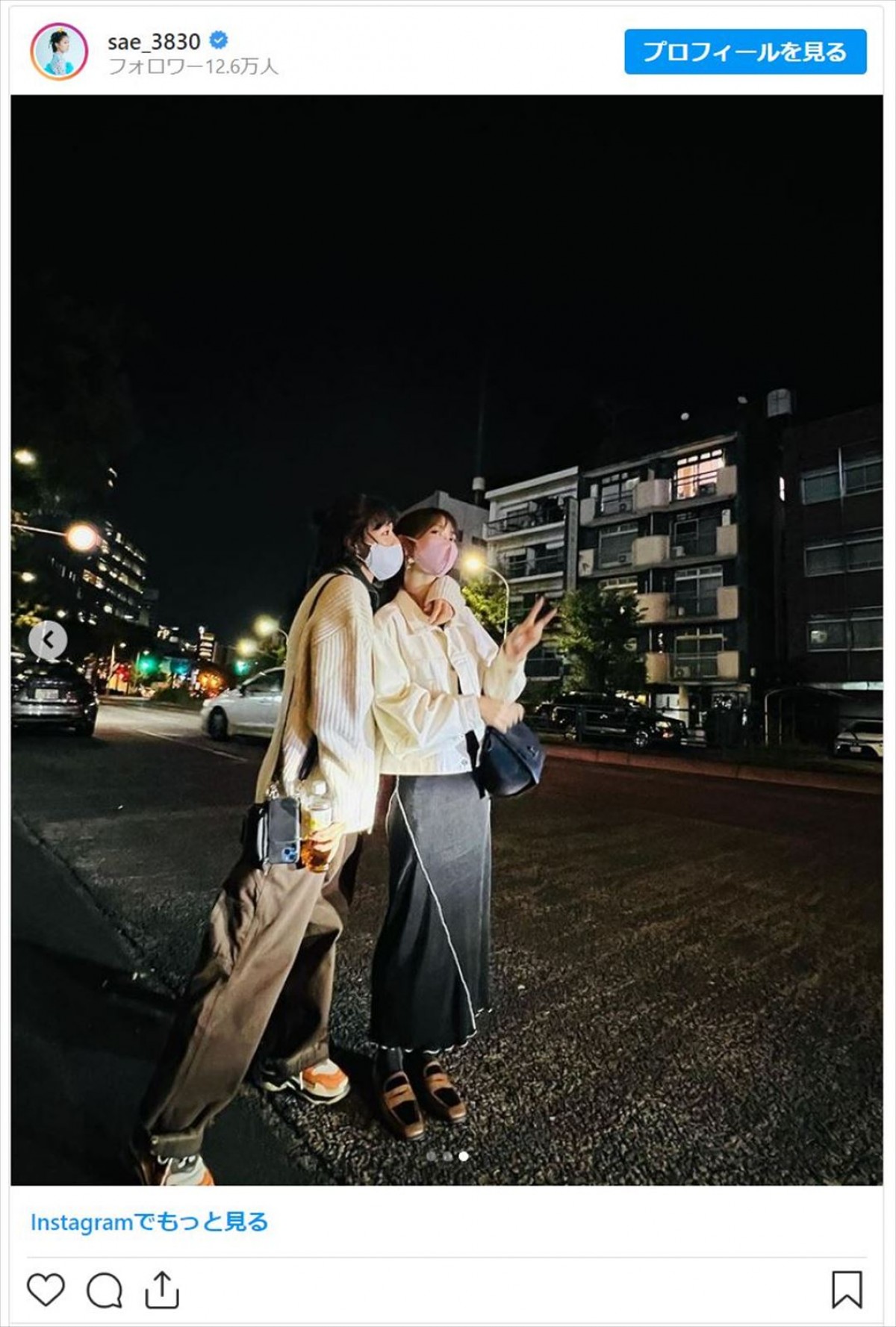 「さえゆき最高」宮澤佐江、柏木由紀の背中に“ぴたっ”「追うのは嫌いじゃありません」