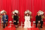 『FNSドラマ対抗 お宝映像アワード』に出演する（左から）遠藤憲一、門脇麦、川栄李奈、尾上松也