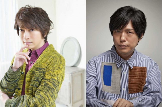 テレビアニメ『ぼのぼの』で「ダイス」を演じる小野大輔（左）、「ロッシ」を演じる神谷浩史（右）