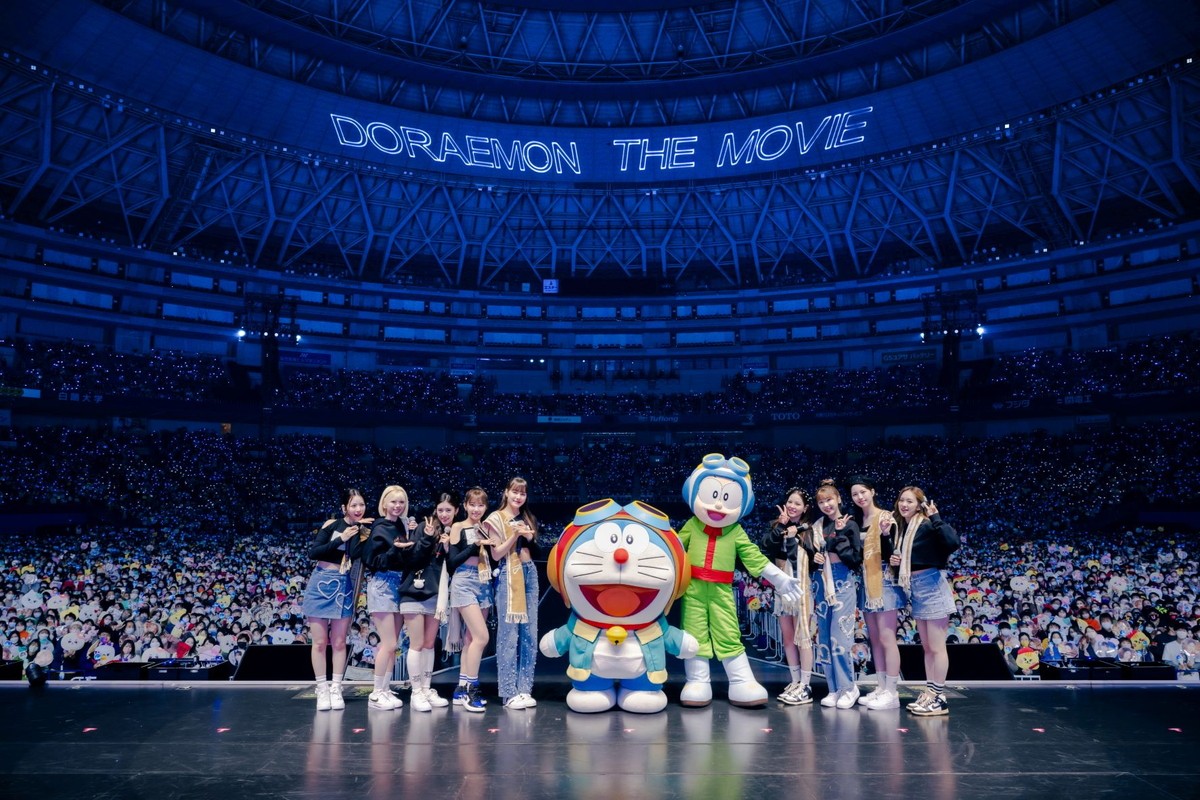 NiziU、『映画ドラえもん』で初の映画主題歌アーティストに　予告映像に新曲収録