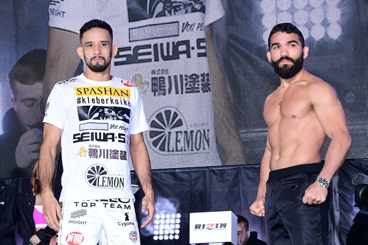 【RIZIN.40】クレベル・コイケ、現Bellator世界フェザー級王者に「絶対勝ちますよ」
