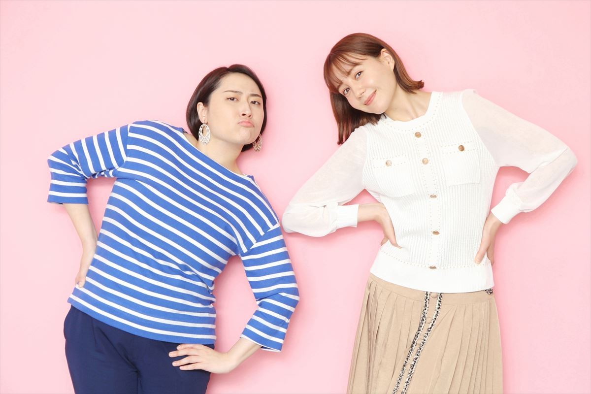 丸山礼＆トリンドル玲奈「好きなタイプが違う気がする」　『ワタサバ』コンビの恋愛観に迫る