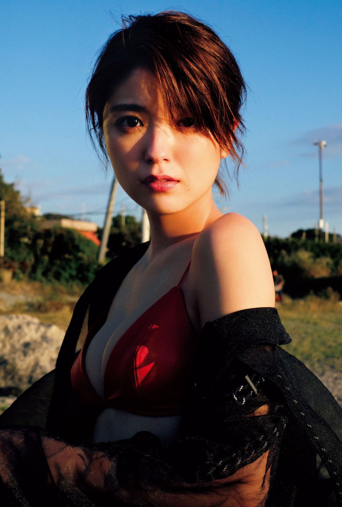 「美しすぎるラウンドガール」雪平莉左、美バスト＆美ヒップで魅了