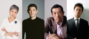 本作に出演する（左から）手塚理美、杉本哲太、嶋田久作、橋本じゅん