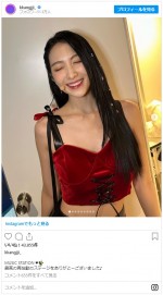 Mステ出演後メッセージ　※「知英」インスタグラム