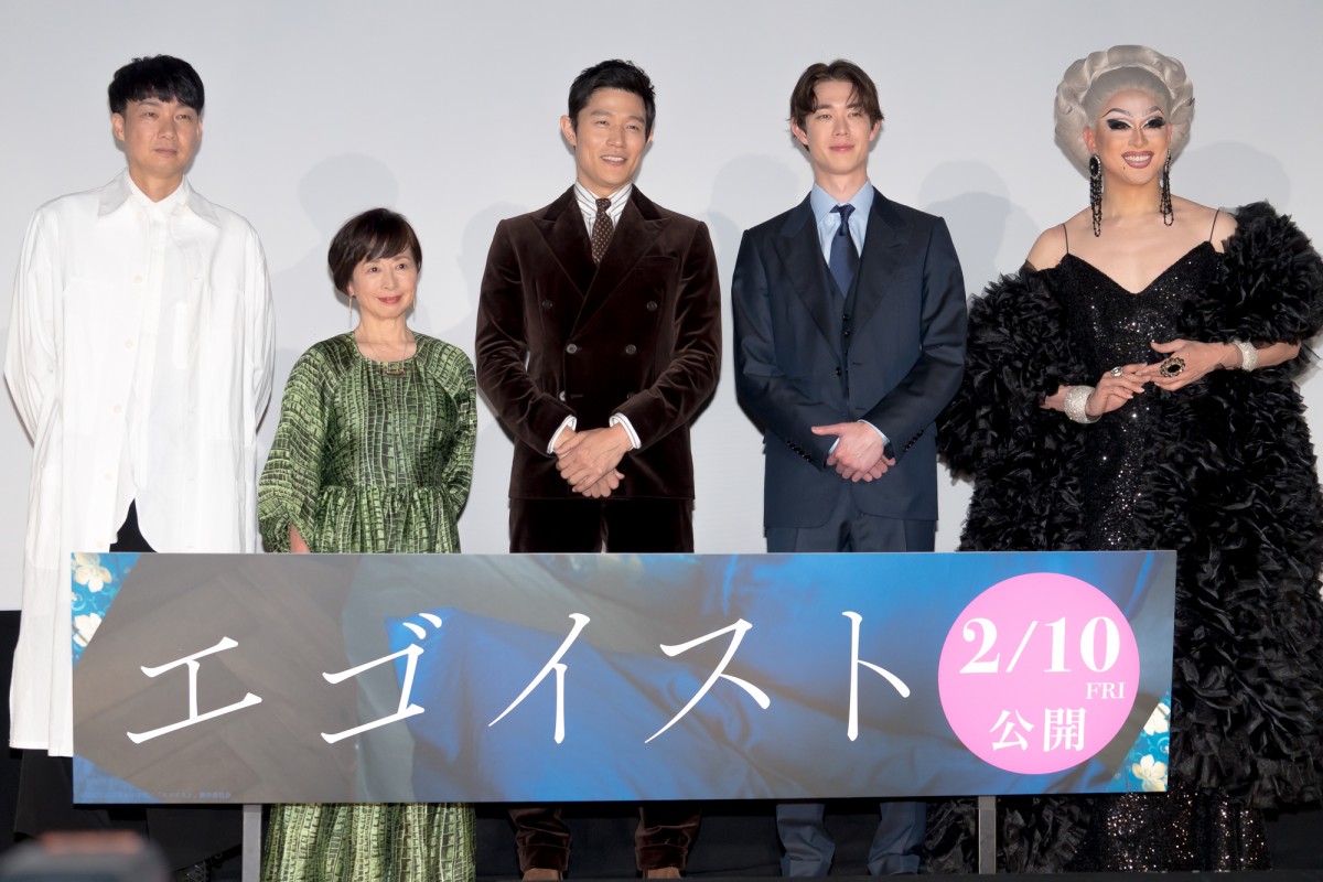 鈴木亮平＆宮沢氷魚が恋人役　キスシーンの裏話明かす