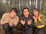 『グータンヌーボ2スペシャル』に出演する（左から）鈴木伸之、岩井勇気（ハライチ）、田中みな実