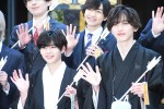 【写真】なにわ男子・道枝駿佑＆長尾謙杜、ジャニーズ成人式でさらなる飛躍を誓う