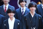 2023年 ジャニーズ事務所成人式に登場したなにわ男子・長尾謙杜、道枝駿佑