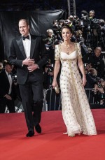 第73回英国アカデミー賞（BAFTA）授賞式に出席したウィリアム王子＆キャサリン妃