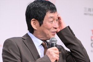 明石家さんま、「東京ドームシティ内 新劇場概要 発表会見」に登場