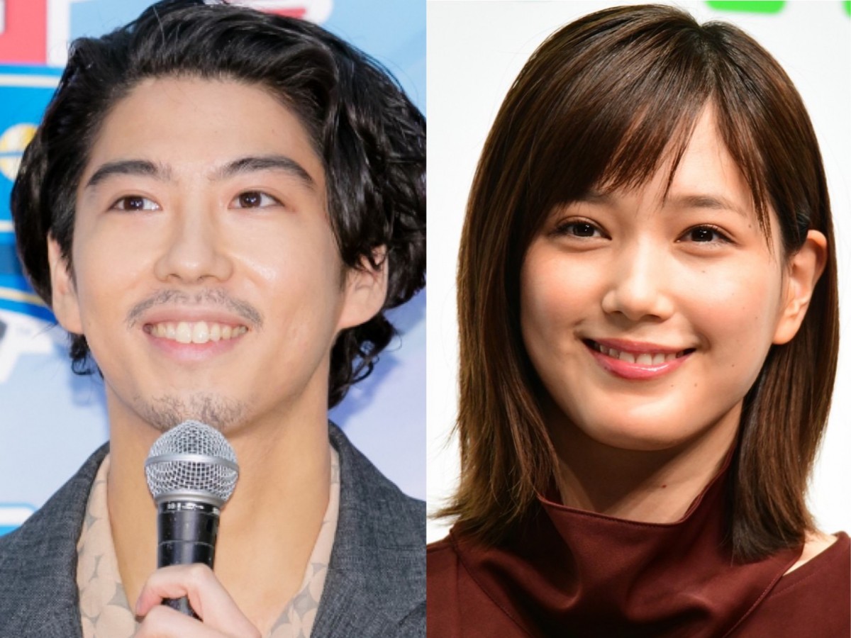 (左から)賀来賢人、本田翼