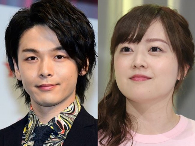 3月25日に結婚を発表した（左から）中村倫也と水卜麻美アナ（日本テレビ）