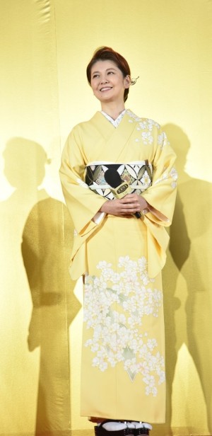 南野陽子、『映画 ネメシス 黄金螺旋の謎』ジャパンプレミア レッドカーペットに登場