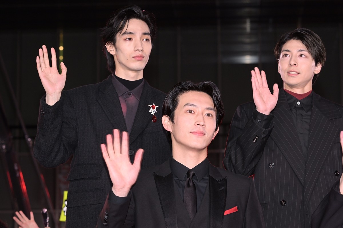 北村匠海、山田裕貴、吉沢亮　『東京リベンジャーズ2』プレミアに人気俳優が集結！