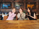 4月10日放送『グータンヌーボ2スペシャル』第5弾より（左から）田中みな実、神崎恵、MEGUMI