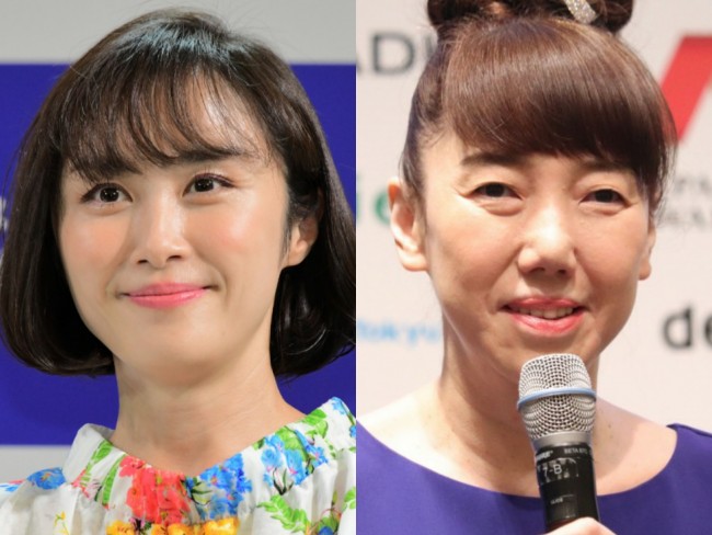 (左から)山口もえ、太田光代