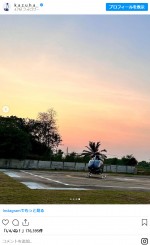 LE SSERAFIM・カズハ、青髪ボブに大胆イメチェン　※「カズハ（LE SSERAFIM）」インスタグラム