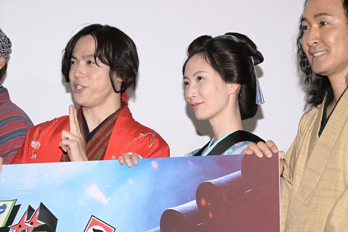 塩谷瞬、『ハリケンジャー』復活に笑顔「シュシュっと、戻ってまいりました！」